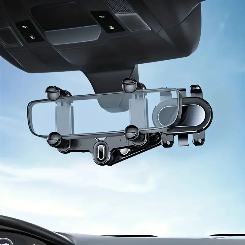 360° Rotating Car Rearview Mirror Phone Holder